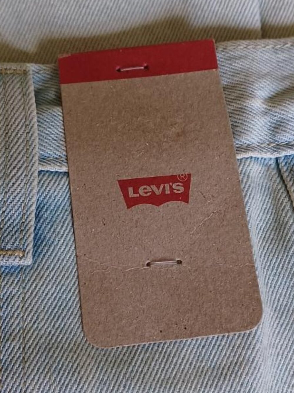 NEW! Levi's Pleated Denim Mini Skirt Size 12-14 (Levi's Size 32) - Picture 11 of 14